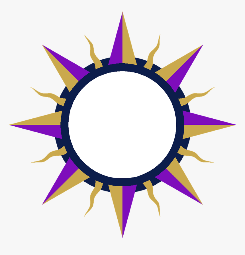Circle Star Frames Png, Transparent Png
