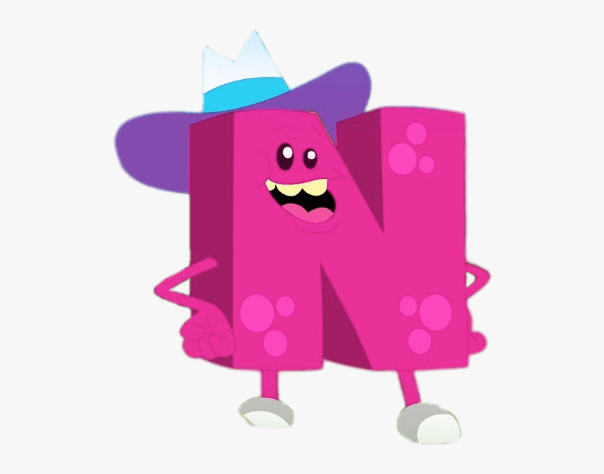 Abc Monster N - Illustration, HD Png Download