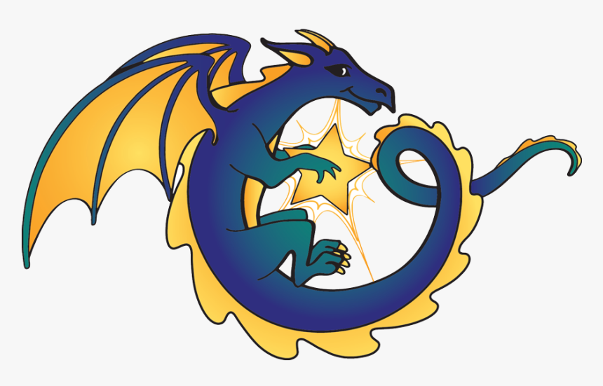 Border Star Montessori Dragon, HD Png Download