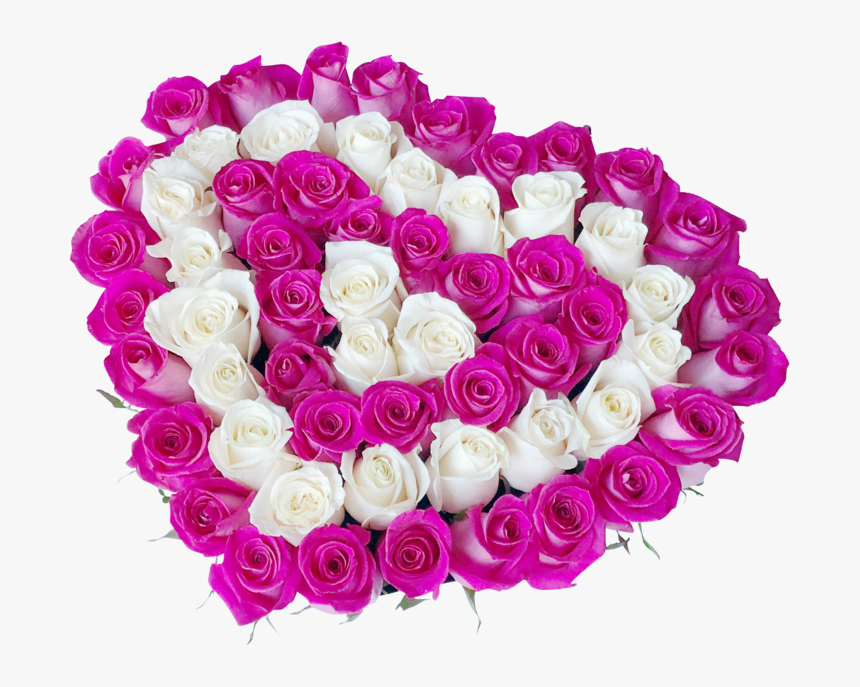 Heart Shape Fresh Cut Roses Real Flowers In Heart Shape, HD Png