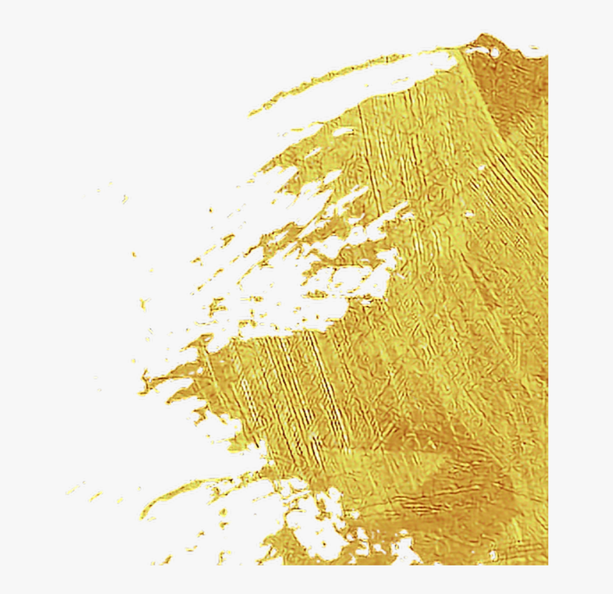 #gold #paint #ftestickers - Transparent Background Gold Paint, HD Png Download