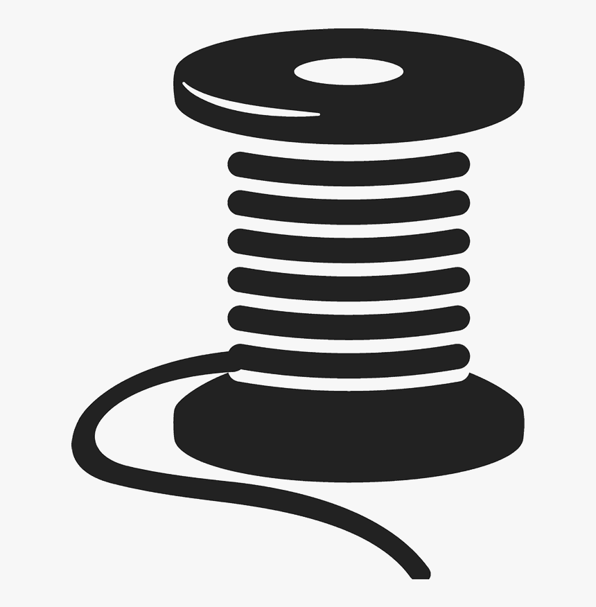 Spool Of Thread Rubber Stamp - Spool Of Thread Png, Transparent Png