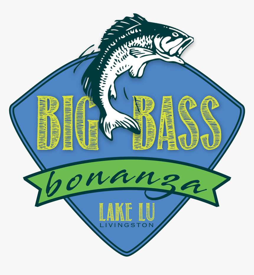 Big Bass Bonanza At Lake Lu - Emblem, HD Png Download