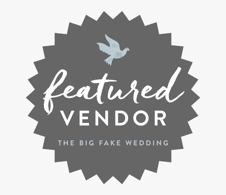 Fetured Vendor - Big Fake Wedding Logo, HD Png Download