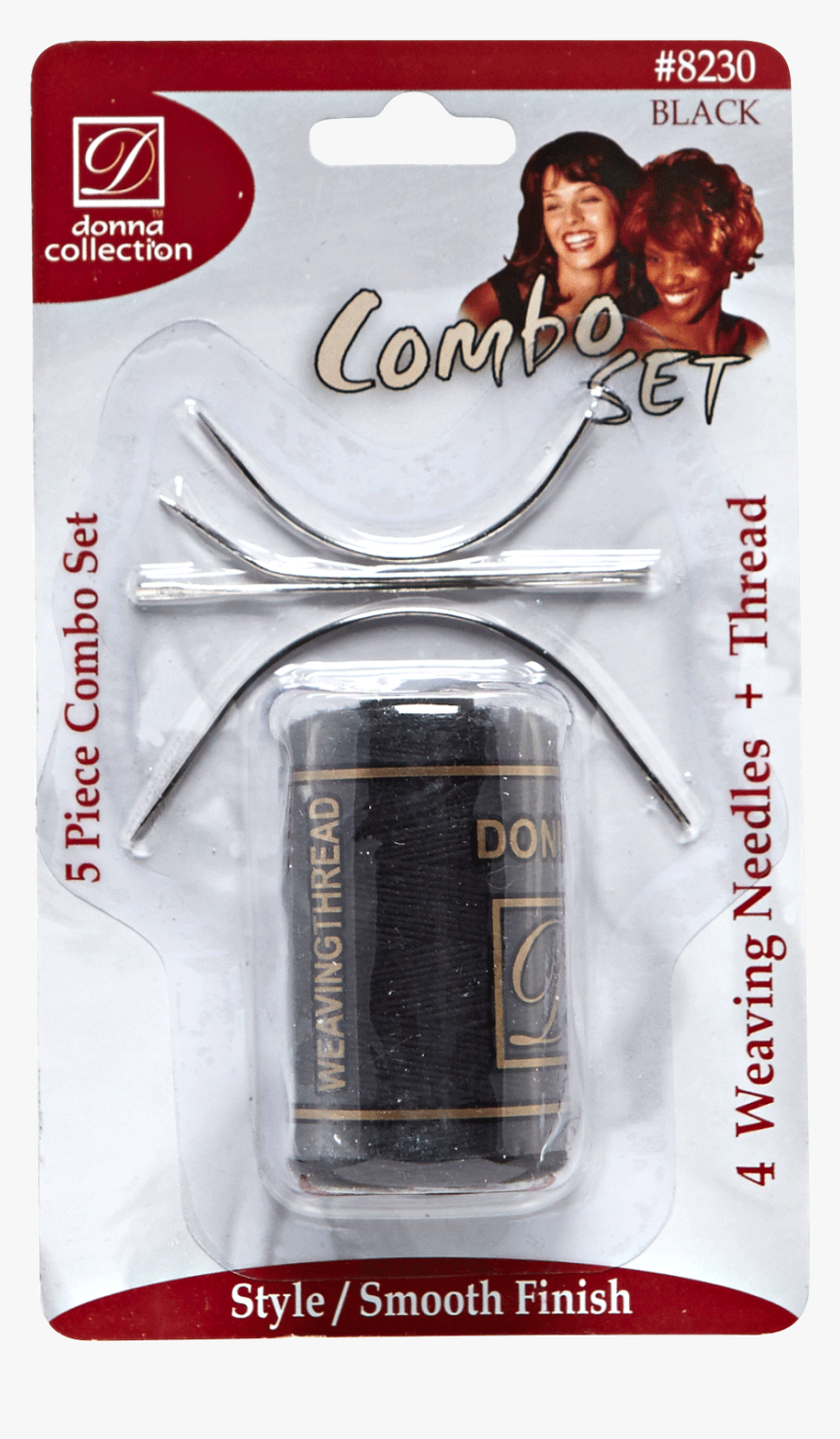 Donna Collection Black Weaving Thread & Needle, HD Png Download