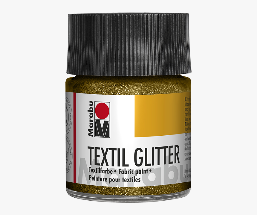Marabu Textil Glitter, HD Png Download