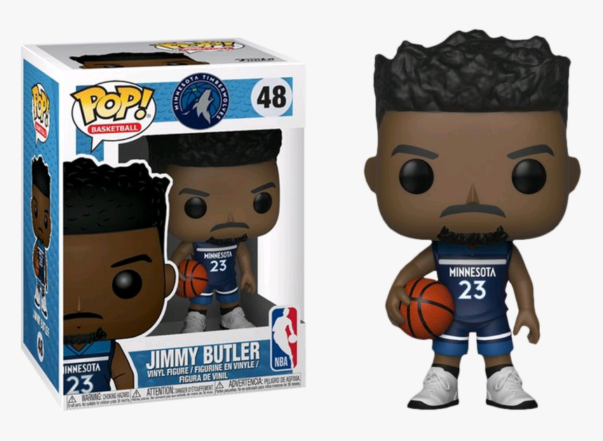 Jimmy Butler Minnesota Timberwolves Pop Vinyl Figure - Jimmy Butler Funko Pop, HD Png Download