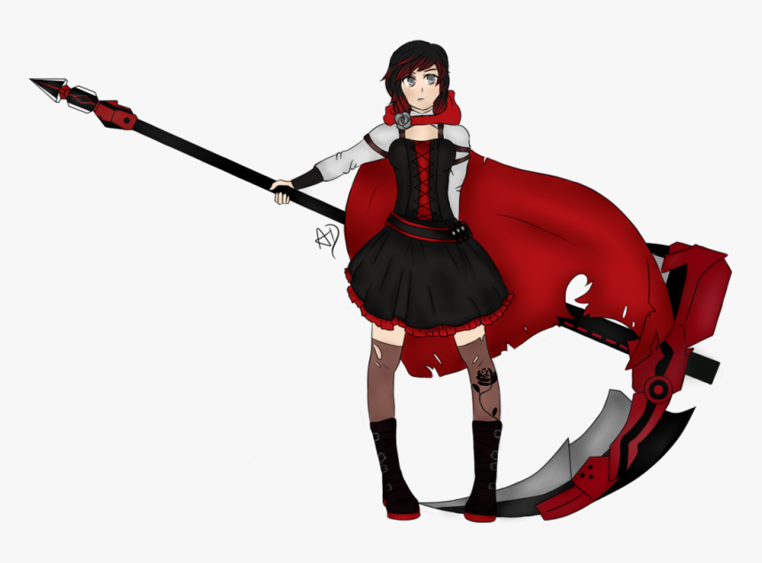 Ruby Rose By Absolutedespair - Ruby Rose Rwby Season 4 Outfit, HD Png Download