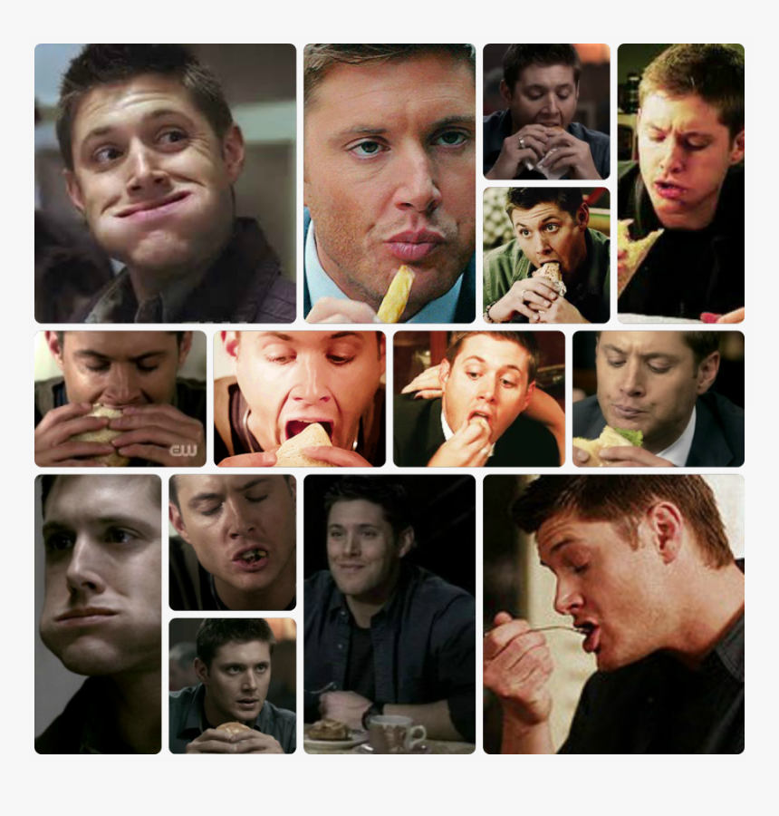 Picmonkey Collage - Dean Winchester Food, HD Png Download