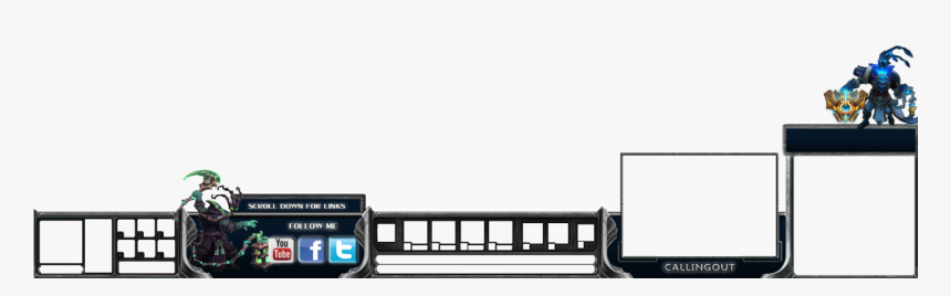 Custom Thresh League Of Legends Stream Overlay - Custom Overlay Lol Stream, HD Png Download