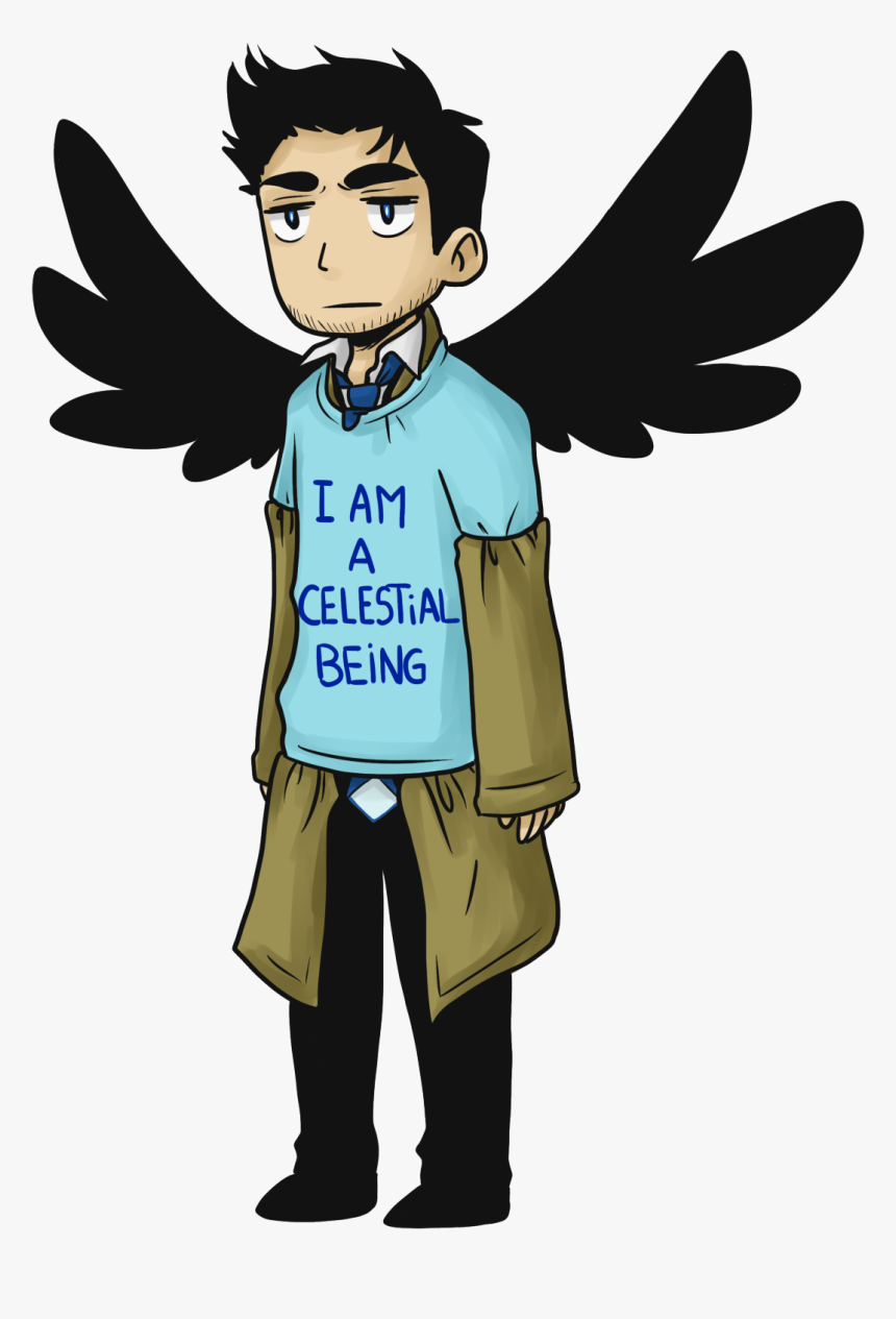 Cartoon Sam Dean And Cas, HD Png Download