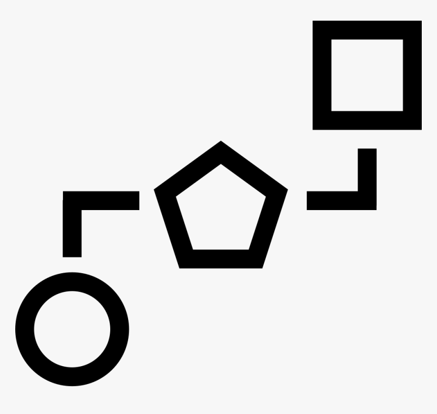 Block Schemes Of Three Geometric Shapes Connected By, HD Png Download