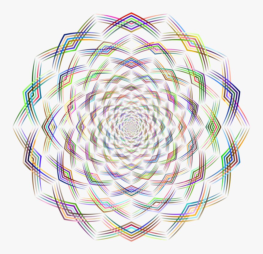 Line,circle,symmetry - Circle, HD Png Download