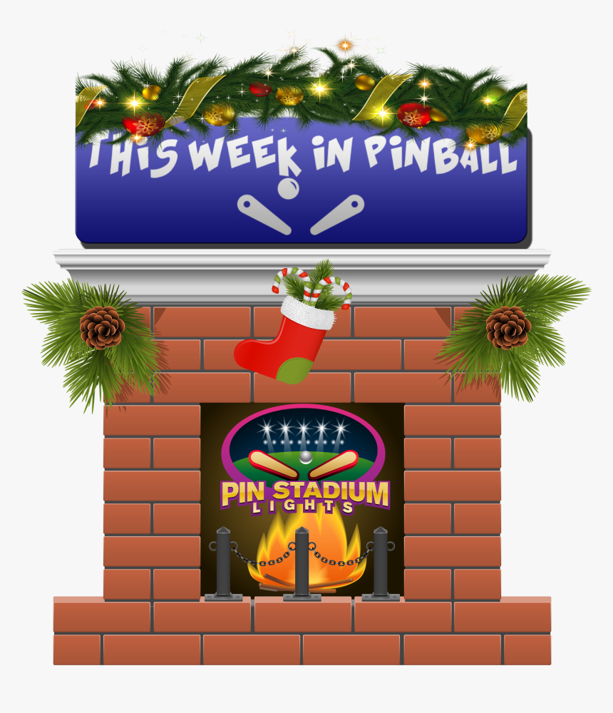 Fireplace With Stockings Clipart, HD Png Download