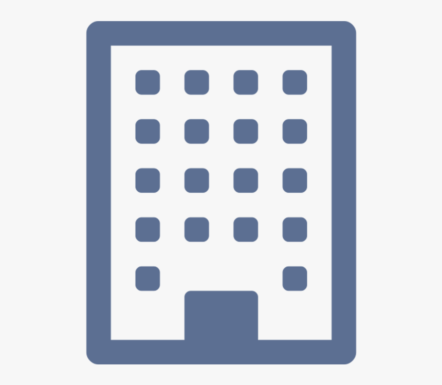 Building Icon Blue - Fa Fa Building Icon, HD Png Download