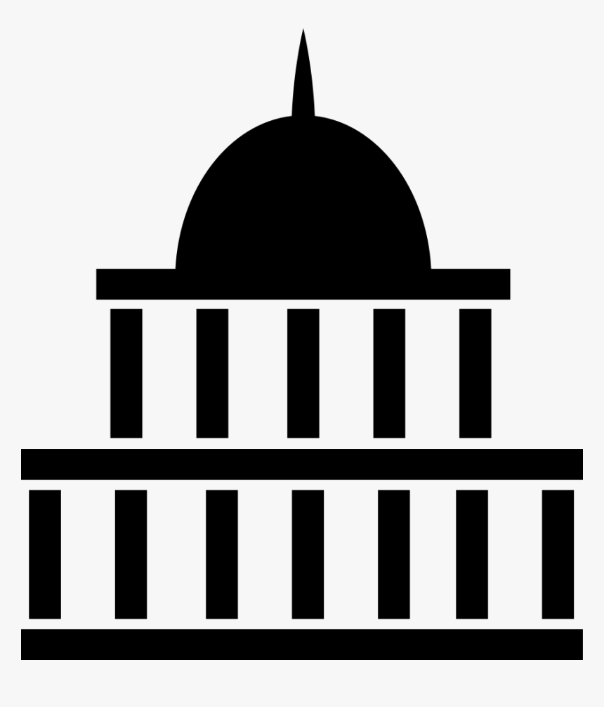 American Government Building Svg Png Icon Free Download - Government Building Icon Png, Transparent Png