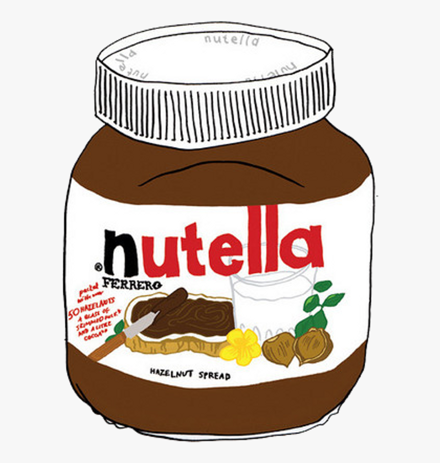 Nutella Jar Drawing