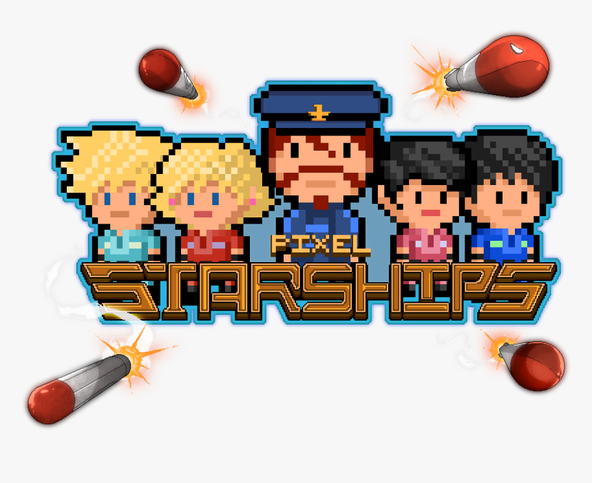 Pixel Starships Logo, HD Png Download