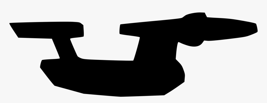 Transparent Space Shuttle Clipart Black And White - Spaceship Silhouette, HD Png Download