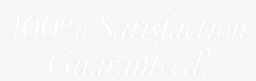 100% Satisfaction Guaranteed - Beautiful Ballads And Love Songs, HD Png Download