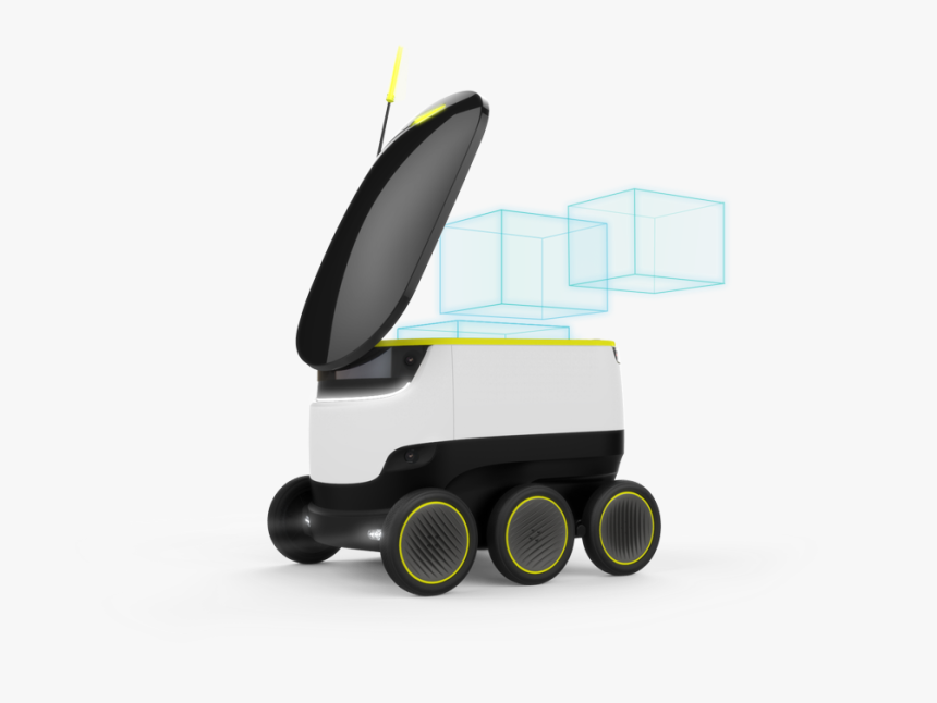 F-concept11 - Meals On Wheels Robot, HD Png Download