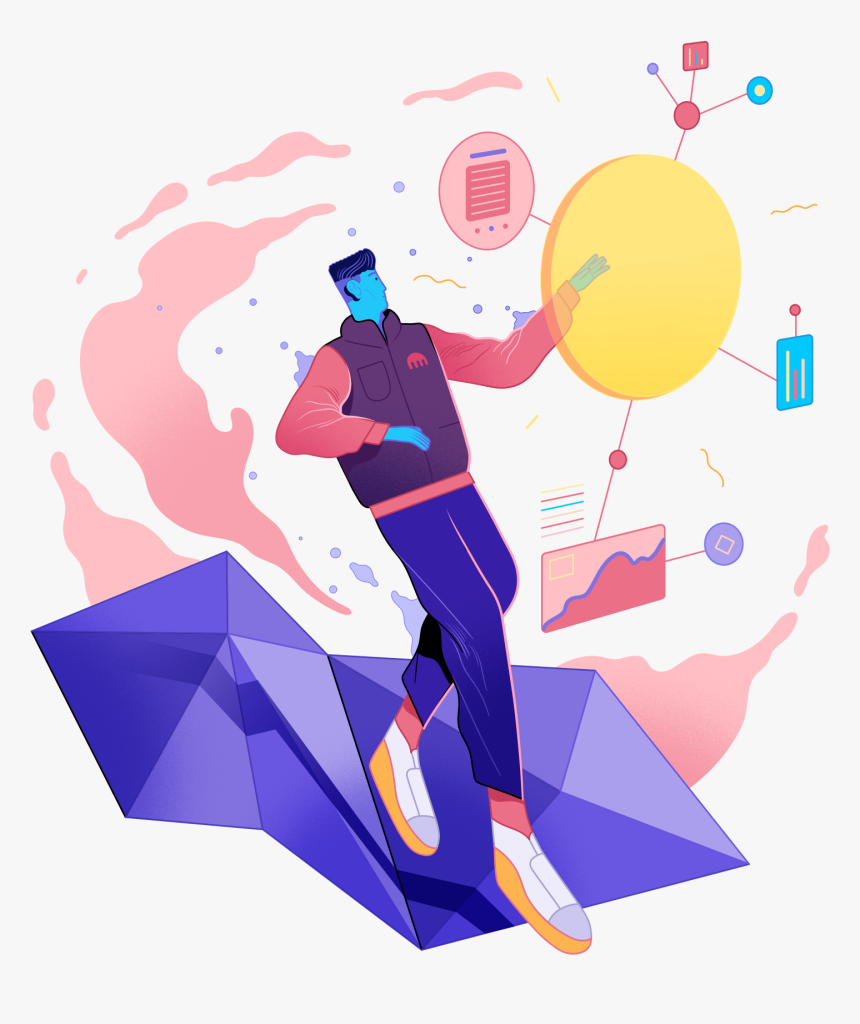 Crypto Exchange Illustration Png, Transparent Png