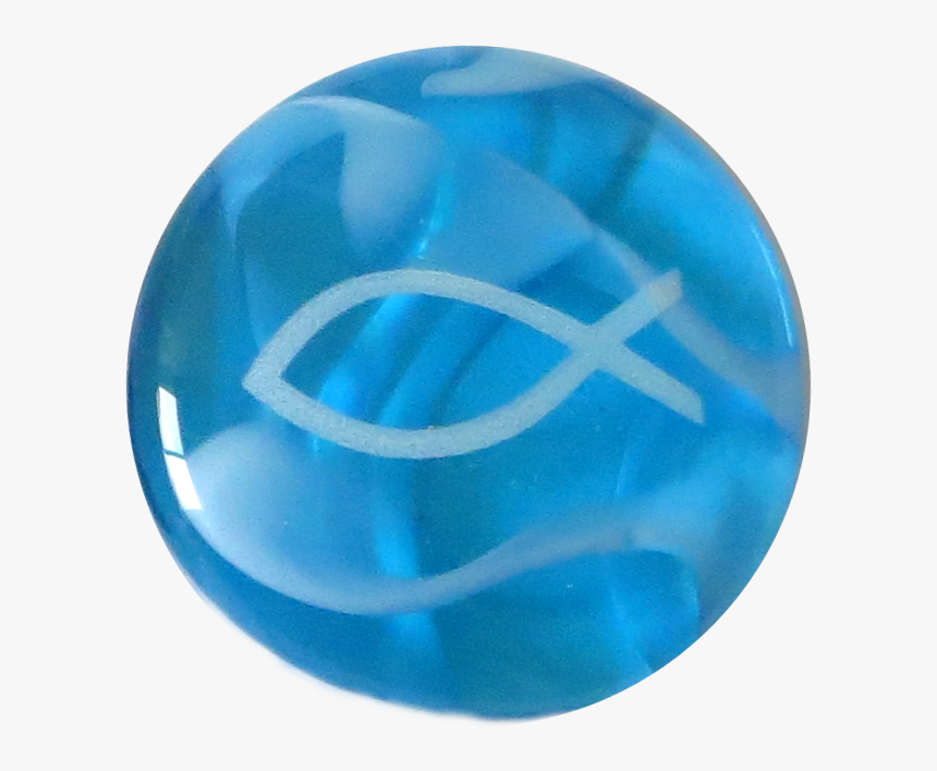 Festival Glass- Christian Fish Symbol - Circle, HD Png Download
