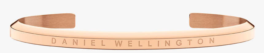 Classic Bracelet Rose Gold Small - Daniel Wellington Silver Cuff, HD Png Download
