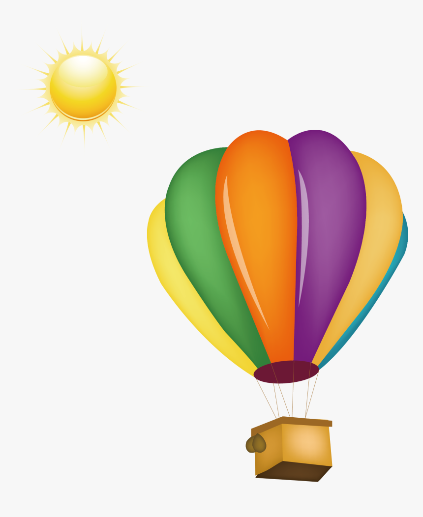Hot Air Balloon Clip Art - Hot Air Balloon Clip Art Png, Transparent Png