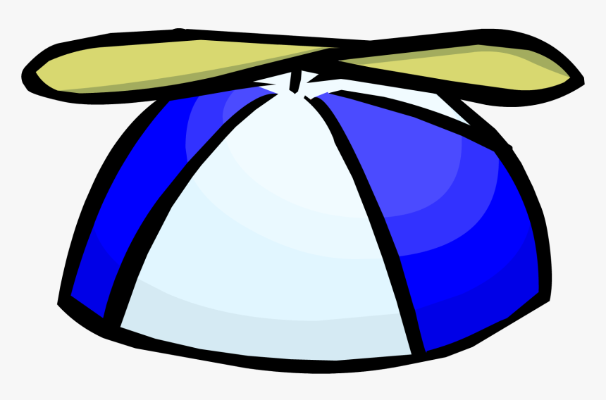 Blue Propeller Cap - Png Gorro, Transparent Png