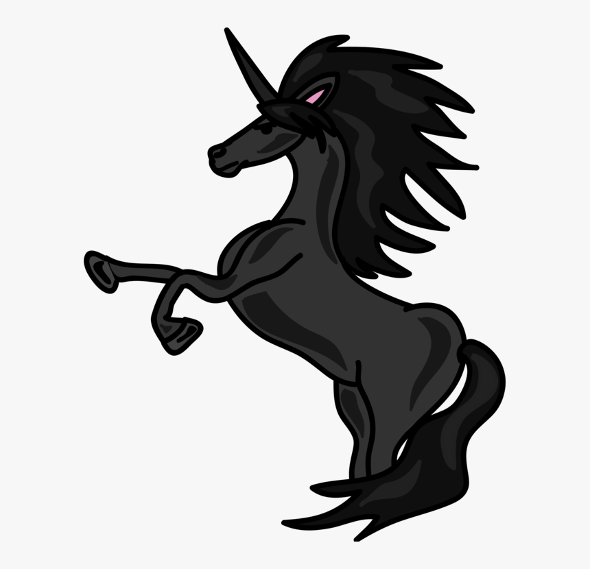 Pony,horse,silhouette - Horse Cartoon Png Black, Transparent Png