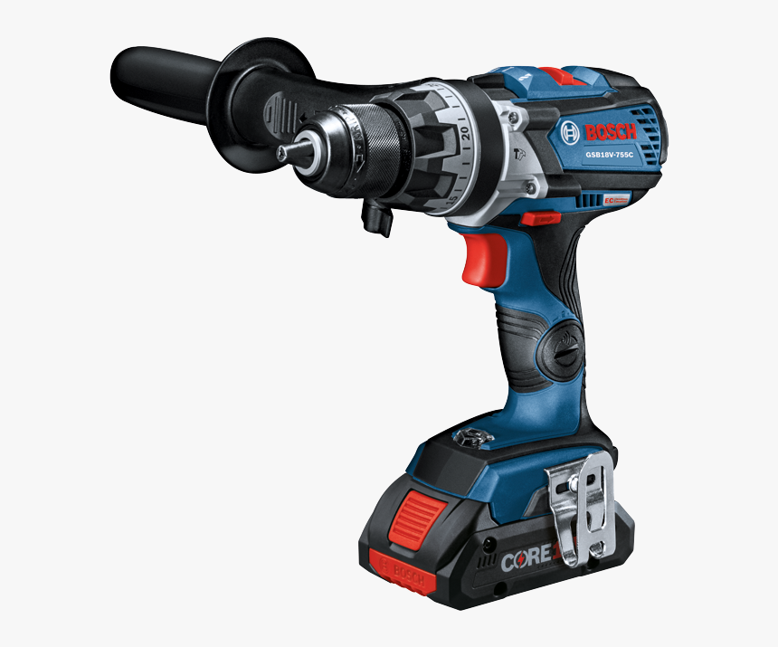 Gsb18v 755c Overview 18v Ec Brushless Connected Ready - Gsr18v 755cb25, HD Png Download