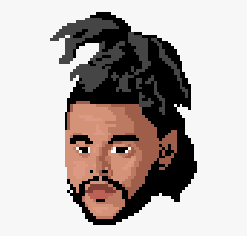 Weeknd Pixel Art, HD Png Download