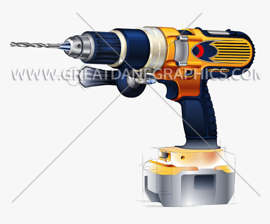 Handheld Power Drill, HD Png Download