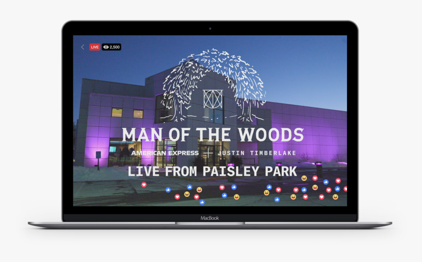 Livestream - Justin Timberlake Man Of The Woods Tree, HD Png Download