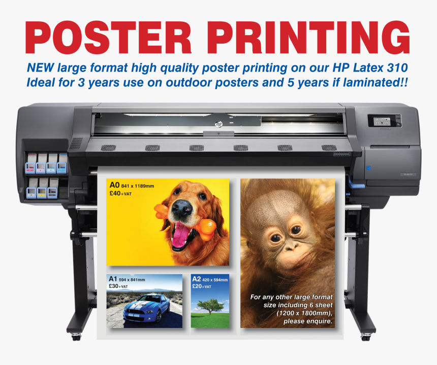 Image - Hp Latex 310 Printer, HD Png Download