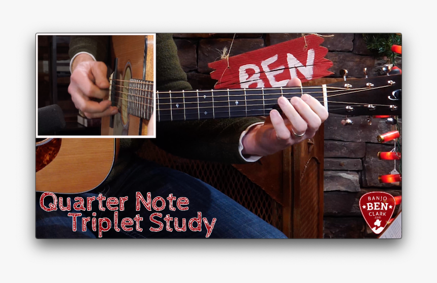Quarter Note Triplet Study- Guitar - Album Cover, HD Png Download