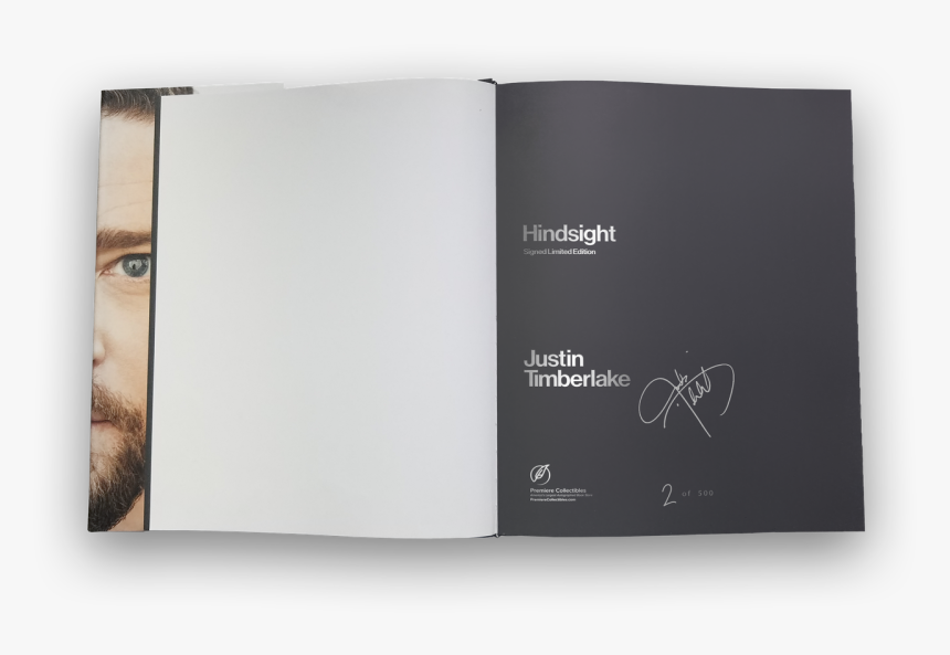 Signed Justin Timberlake Book, HD Png Download