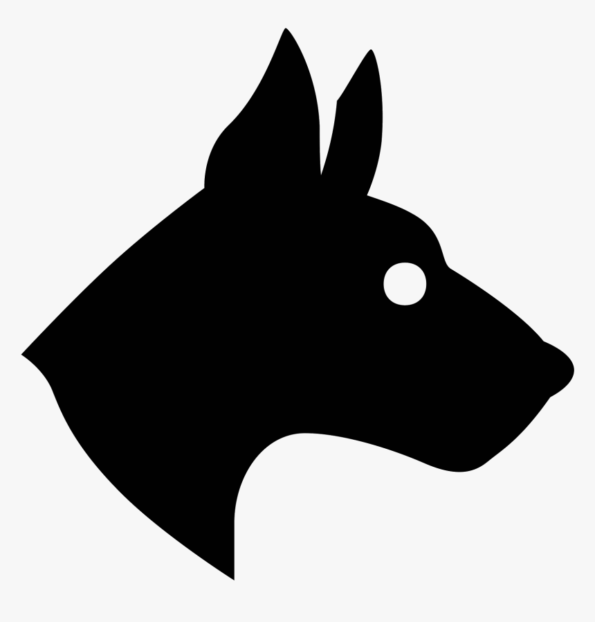 Transparent Dog Clipart Black And White Png - Dog Ico, Png Download