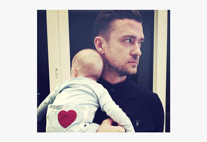 La Tierna Foto Y El Mensaje Amor De Justin Timberlake - Silas Timberlake, HD Png Download