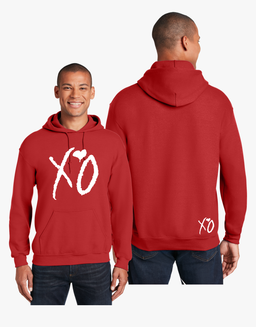 Fuck The Population Red Hoodie, HD Png Download