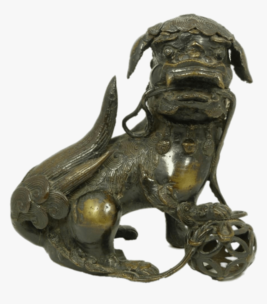 Chinese Foo Dog Clip Arts - Sculpture, HD Png Download