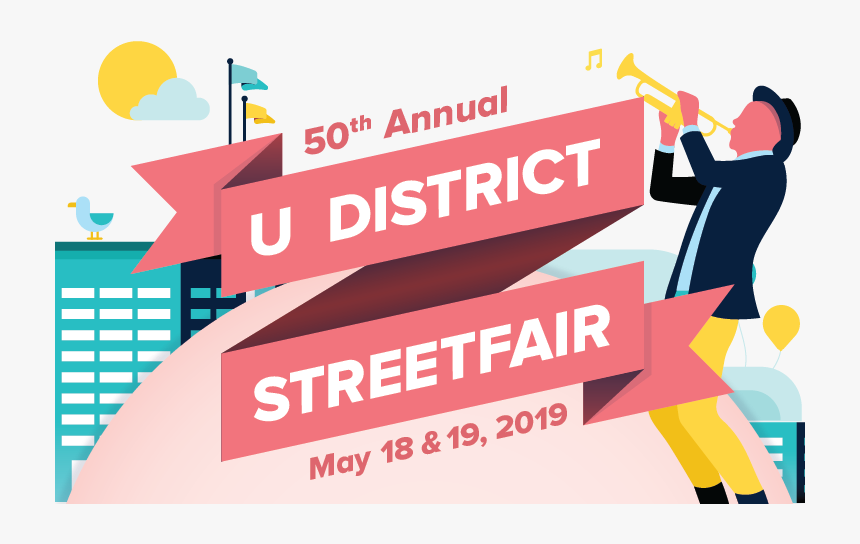 University District Streetfair - University District Street Fair, HD Png Download