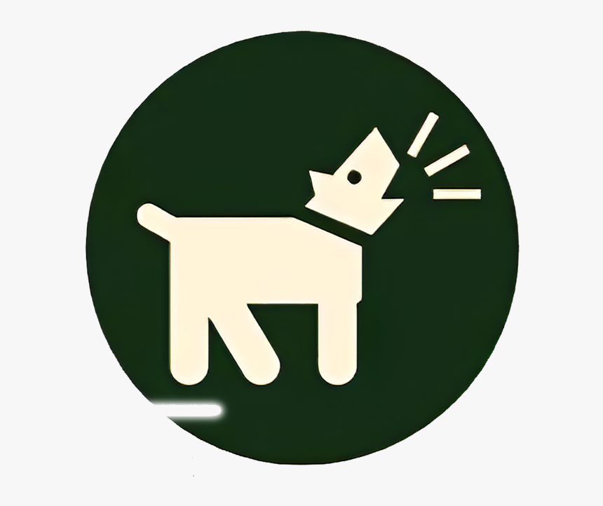 Transparent National Dog Day Clipart - Barking Dog Icon White, HD Png Download