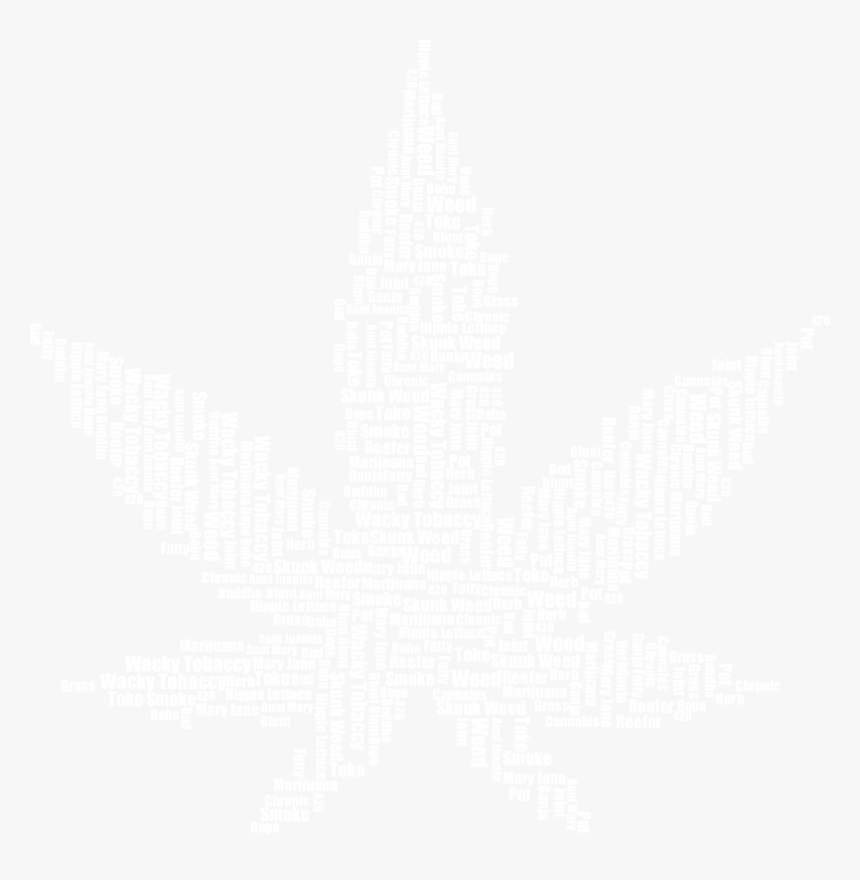 Transparent Weed Blunt Clipart - Pot Leaf, HD Png Download