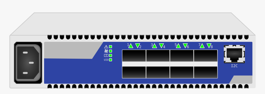 Mellanox Is5022 8 Ports Infiniband Switch Clip Arts - Mellanox 8 Port Infiniband Switch, HD Png Download