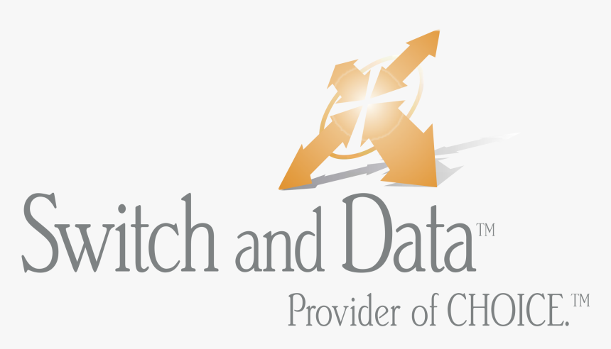 Switch And Data Logo Png Transparent - Switch And Data, Png Download