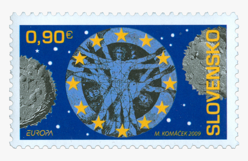 Astronomy Postage Stamp Design Siderography - Postage Stamp, HD Png Download