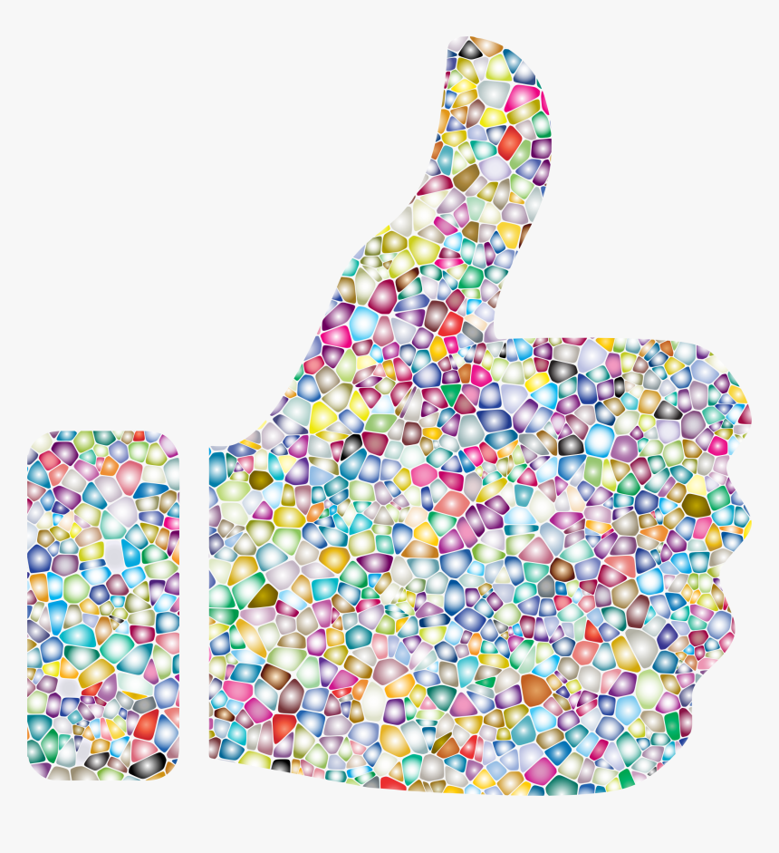 Sweet Tiled Thumbs Up Clip Arts - Thumbs Up Background Png, Transparent Png