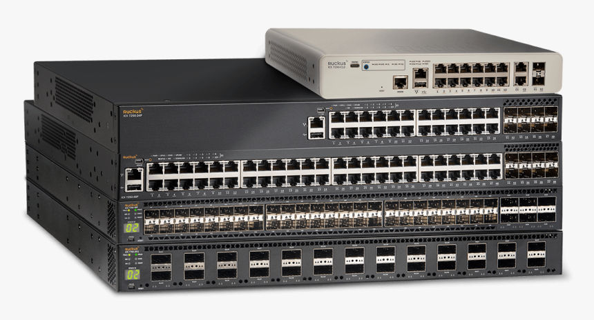 Icx Ip Switches - Ruckus Switches Icx, HD Png Download